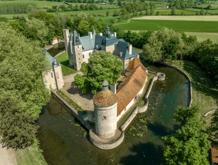 Castle of Bannegon, France